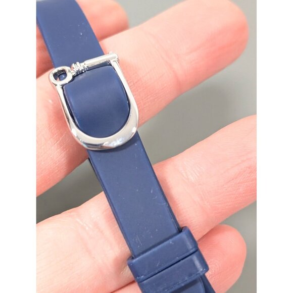 Keep Collective Navy Blue Silicone Jelly Adjustable Bracelet for Charms - Picture 5 of 6